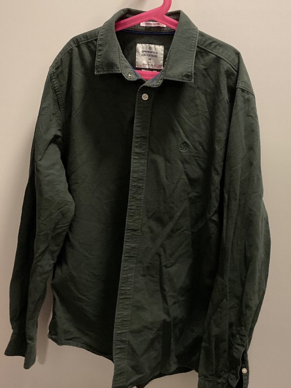 100% cotton shirt, green
